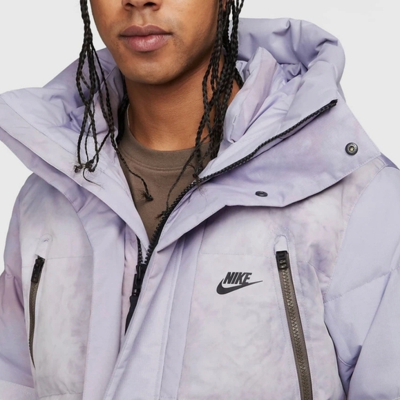 Nike Purple Puffer Jacket - Picture 4 of 10